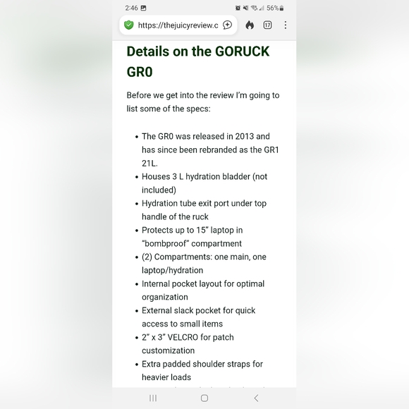 Goruck GR0 MADE IN USA Backpack Rucksack - Picture 13 of 14